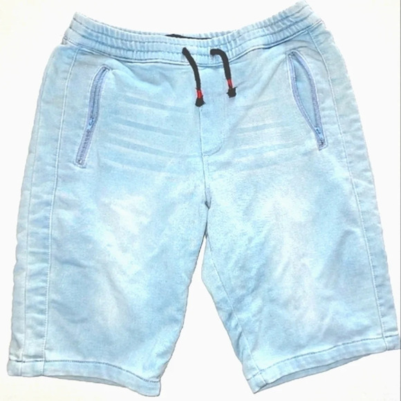 Hudson Jeans Soft Denim Drawstring Shorts - Picture 1 of 5